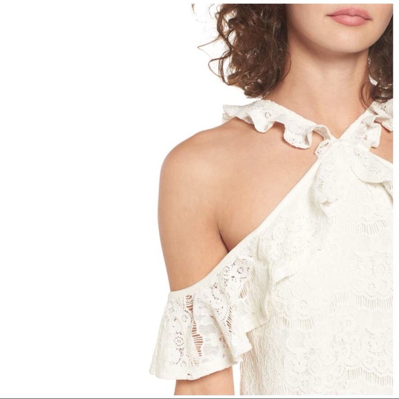 ☀️Love Fire cross lace top - Picture 4 of 6